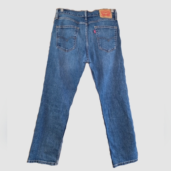 Levi's Men's Straight Blue Jeans 514 W32 L30 - Picture 4 of 15